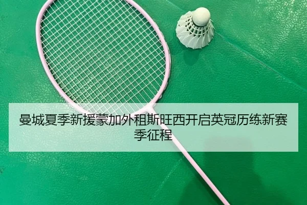 曼城夏季新援蒙加外租斯旺西开启英冠历练新赛季征程